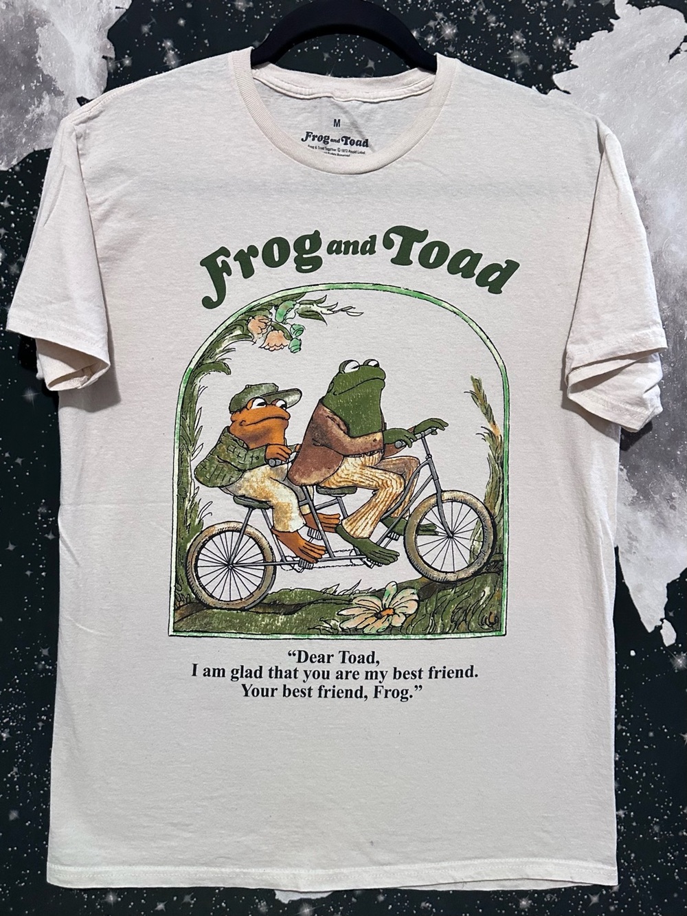 Frog and Toad Bicycle Best Friend Quote Shirt